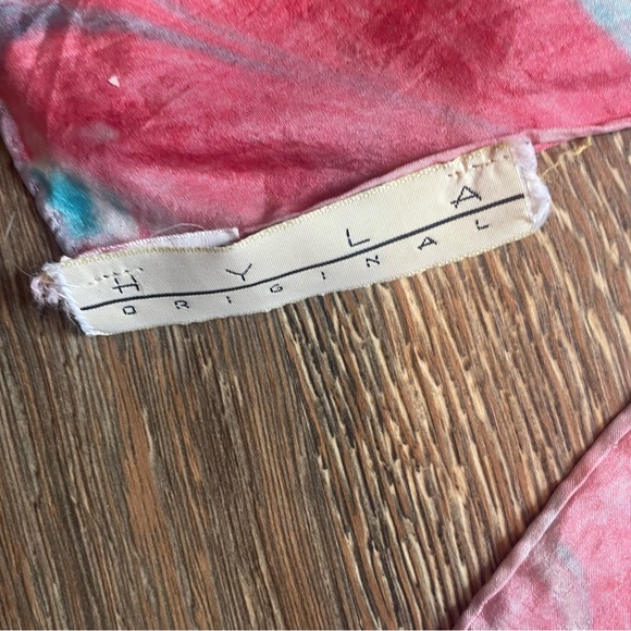 *Free in Bundle* Vintage 100% silk soft scarf shawl wrap Made in Japan HYLA - Picture 4 of 9